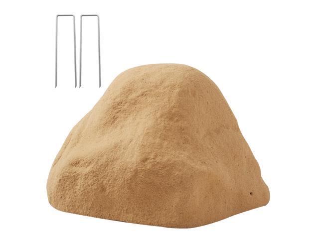 Faux Rock Cover, Outdoor Fake Rock Well Pump Cover, Realistic Natural Texture, Lightweight & Weather-Resistant Polyresin Artificial Boulder for...