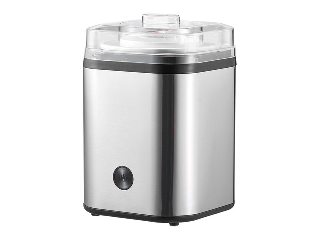 Ice Cream Maker, 2.11 Qt. Large Capacity, Electric Automatic Ice-Cream Machine, with Easy Operation & Cleaning, Stainless Steel Shell, for Homemade...