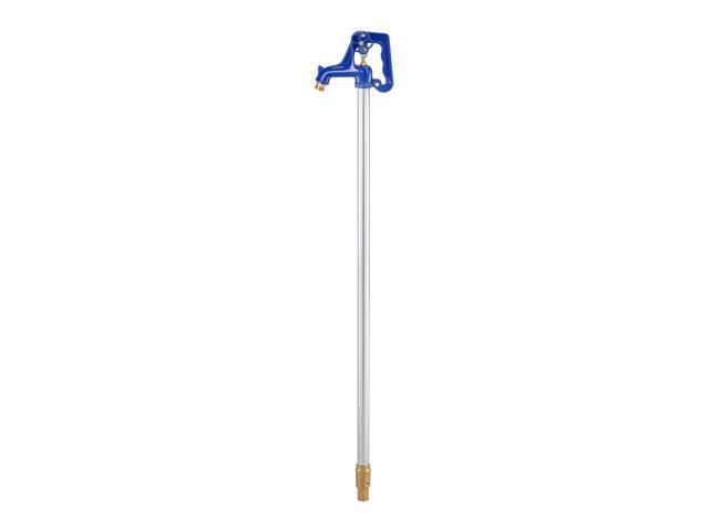 Frost Proof Yard Hydrant, 3.22FT Freeze-Proof Outdoor Faucet with 12' Bury Depth, 3/4' NPT Pipe Connection, Lever Handle + Handwheel, No Lead...