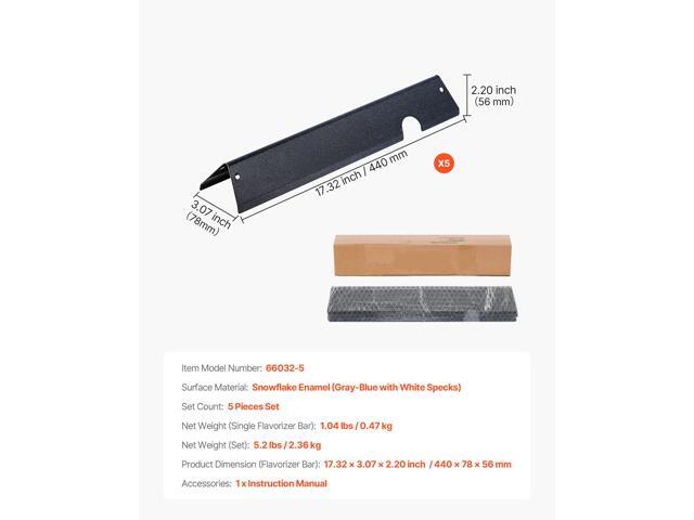 Flavorizer Bars, 17 inch Grill Replacement Part, for Weber Genesis ll 310 315 335 340, E/S 325s, ES/SX 325s, E/S 335, EX/SX/EPX-335 Grills,...