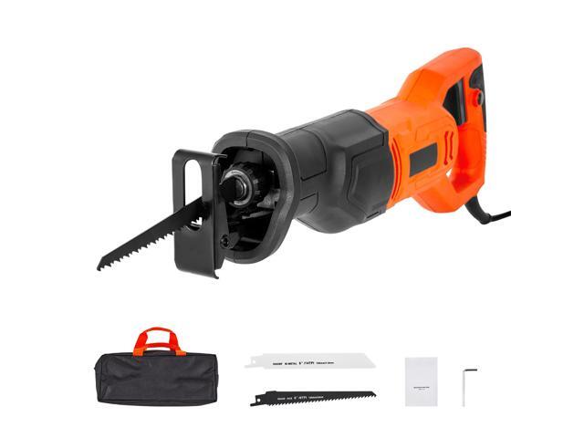 Corded Reciprocating Saw, 120 Volt 6 Amp, 3000 SPM Variable Speed, 3/4 inch Stroke Length, Electric Reciprocating Saw with 8 Blades and Carrying...
