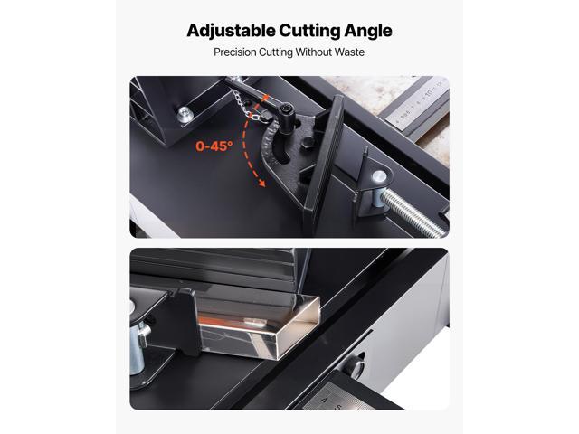 Chop Saw, 14-inch Stainless Steel Cold Cut Blade, 3500 W Powerful Brushless Motor, 750-1200 r/min Adjustable Speed, Metal Cutting Chop Saw for...