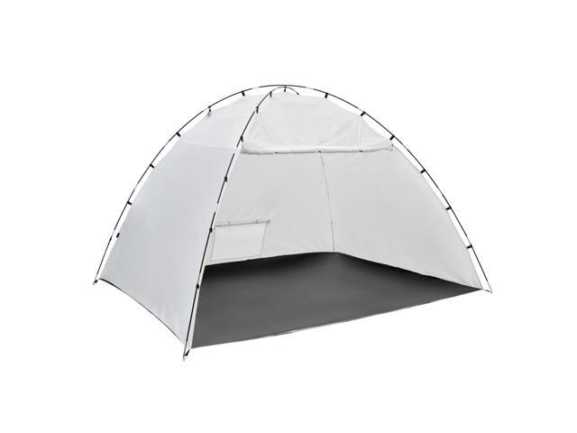 Portable Paint Booth Tent, 115.35 x 90.55 x 74 inch Painting Tent Station, Spray Shelter with Built-in Floor & Mesh Screen, Large Space, Oxford...