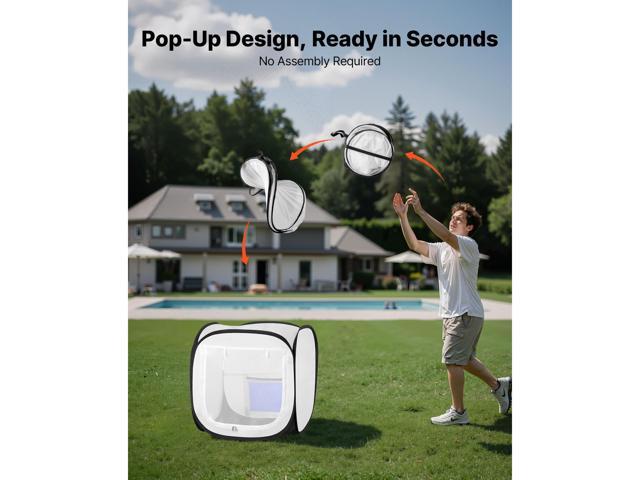 Portable Paint Booth Tent, 15.94 x 15.94 x 16.9 inch Pop-Up Portable Spray Paint Tent with Mesh Door, Spray Painting Tents for Small Models,...