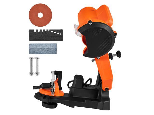 Electric Chainsaw Sharpener, 85W Bench Saw Chain Sharpener 5000RPM, Professional Chainsaw Sharpening Tool with 2 Grinding Wheels for Woodworking,...