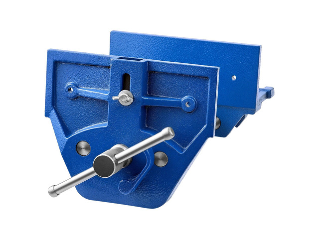 Woodworking Vise, 9 Inch Jaw Width, Quick Release Wood Bench Vise, 10.2 Inch Max Jaw Opening, Heavy-duty Cast Iron Construction, Adjustable Front...