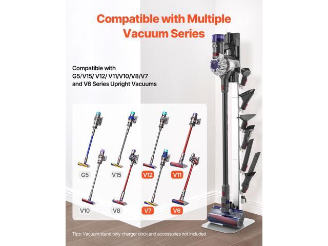 Vacuum Stand for Dyson Multi-Models Stable Storage Bracket Holder Gray