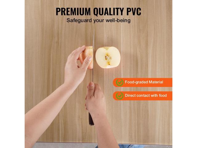 Plastic Table Cover, 24 x 48 Inch 1.5 mm Thick Frosted Table Protector, Rectangle PVC Desk Mat, Waterproof & Easy Cleaning Desk Pad Tablecloth, for...
