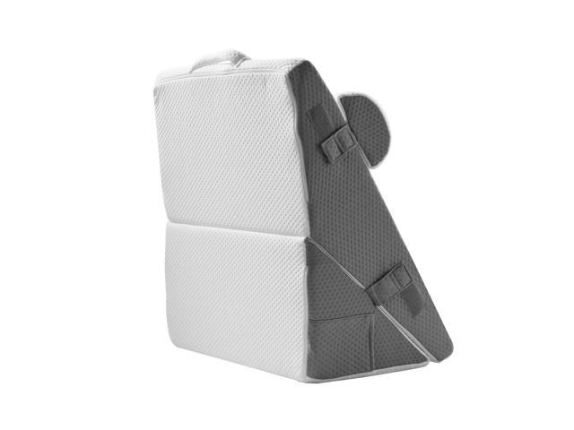 Bed Wedge Pillow for Sleeping, 3 Pcs Adjustable Orthopedic Bed Wedge Set, with Jacquard Washable Cover & Foam Support, Post Surgery Pillow for Acid...