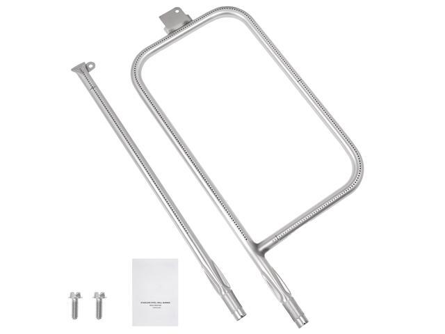 Grill Burner Tube for Weber Q3200, Q300 (2013 & earlier), Q320, Q3000 (2014 & newer), 23.75 inch 304 Stainless Steel Tube Burner for Weber 404341,...