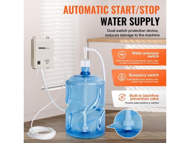 Water Pump System for 5 Gallon Bottles, Automatic Electric Dispenser, Single Inlet, Suitable for Coffee/Tea Appliances, Fridges, Ice Machines