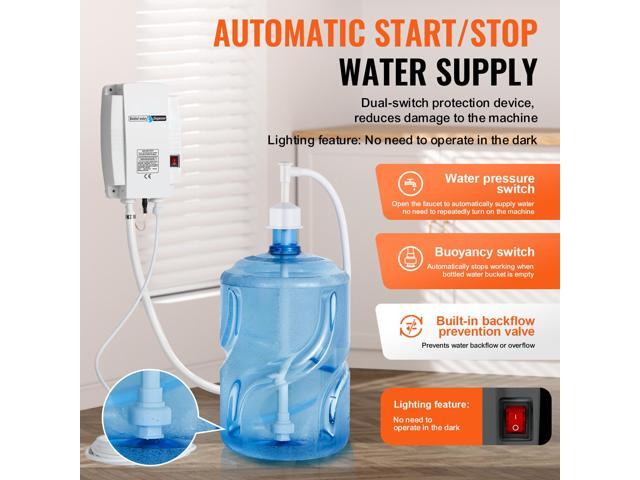 Bottled Water Dispenser Pump System, 5 Gallon Dispensing System, Automatic Electric Water Dispenser, Single Inlet Water Jug Pump, Compatible Use...