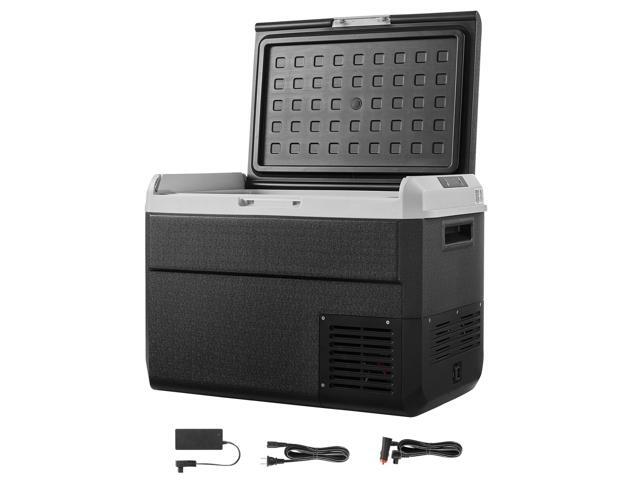 12 Volt Car Refrigerator, 52.8QT/50L Car Fridge, Portable Electric Cooler with -4~68 Adjustable Temperature, 12/24V DC and 100- 240V AC Compressor...