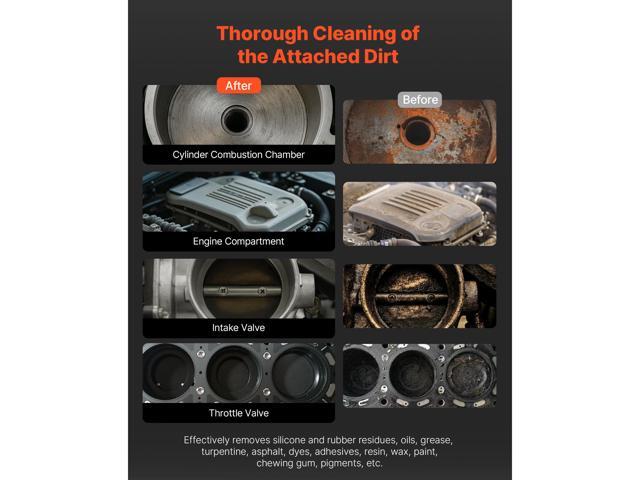 Dry Ice Blasting Machine, 11LBS (5KG) Capacity Dry Ice Cleaning Machine with 4 Nozzles, Adjustable Pressure & Dry Ice Amount, Movable Blaster...