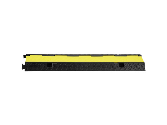 VEVOR 3 PCs Cable Protector Ramp 2 Channel 12000 lbs Load Wire Cable Cover Ramp