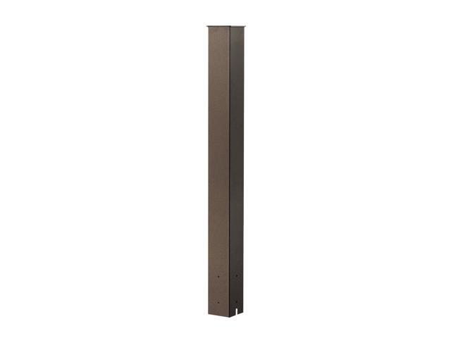 VEVOR Mailbox Post In-Ground Steel Mailbox Post Kit 43x4x4 in Rustproof Bronze