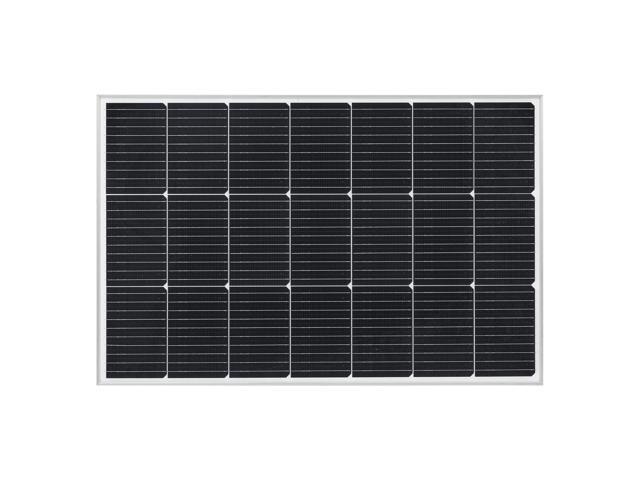 Vevor 100W Monocrystalline Solar Panel, 23% High-Efficiency Mono PV Module with Stable MC4 Output & Aluminum Frame, IP65 Waterproof Solar Panel for...