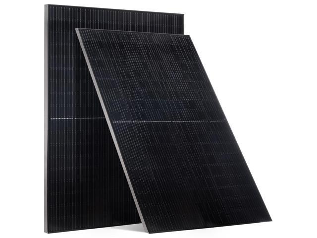 Vevor 2PCS 400W Monocrystalline Solar Panels, 23% High-Efficiency Mono PV Module with Stable MC4 Output & Aluminum Frame, IP65 Waterproof Solar...