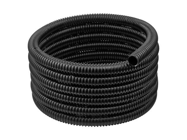 VEVOR 21 ft Corrugated Pond Tubing 1 in ID Flexible PVC Hose Drain Pipe 1 Pcs