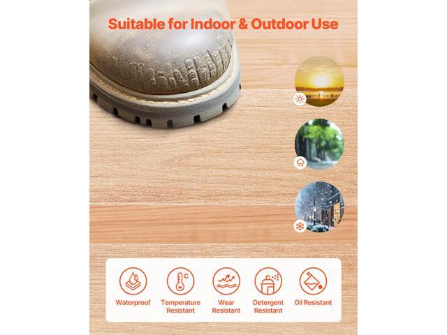 VEVOR Anti-Slip Tape 30FT x 4inch Transparent Non-Slip Grip Tape Traction Treads