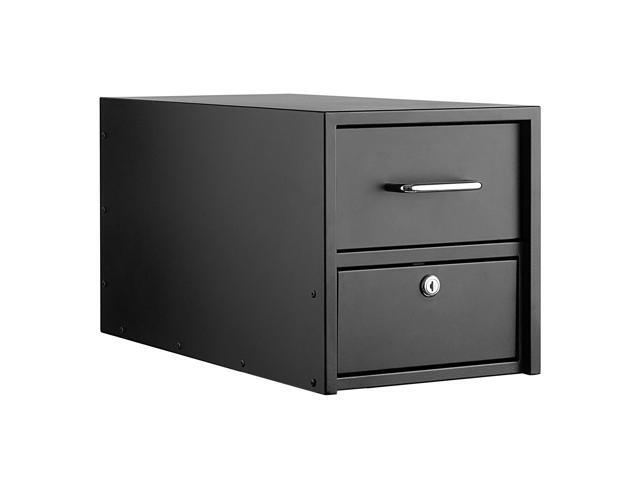VEVOR Post Mount Mailbox, Anti-Pry & Anti-Theft Mailboxes for Outside, Heavy Duty Lockable Mail Box with Magnetic Door, Weather-Resistant Metal...