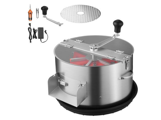 VEVOR 16in Manual & Electric Bud Leaf Trimmer Machine Visual Cutting Sharp Blade