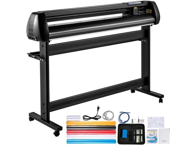 Vinyl Cutter, 53inch Vinyl Cutter Plotter with Stand, Adjustable Speed Force for Sign Making Vinyl Plotter, SignMaster Software Vinyl Tape Tools...