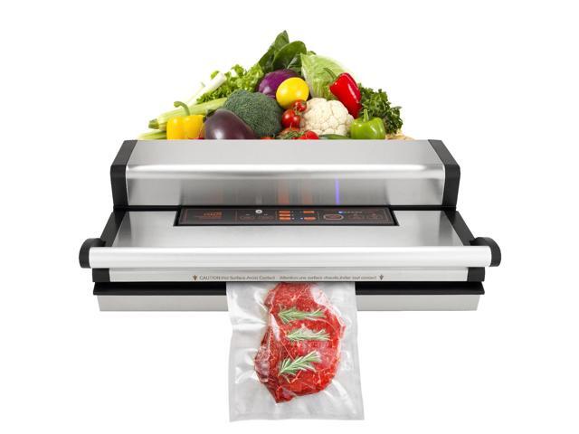 Vacuum Sealer Machine, 95Kpa 350W Powerful Dual Pump and Dual Sealing, Dry and Moist Food Storage, Automatic and Manual Air Sealing System with...