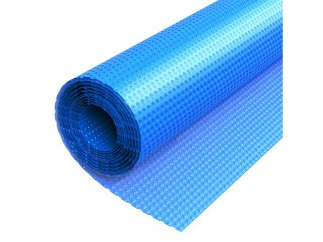 Solar Pool Cover, 36 x 18 ft Rectangle Pool Bubble Cover, 8 Mil Pools Solar Blanket with Bubble & PE Material, Daytime Heat Absorption, Nighttime...