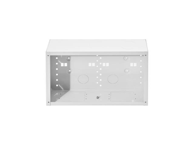 Structured Media Enclosure, 9-Inch, Recessed in-Wall Media Box with Cover, Wall-Mount Cable Management Box Kit, Structured Wiring Multi-Media...