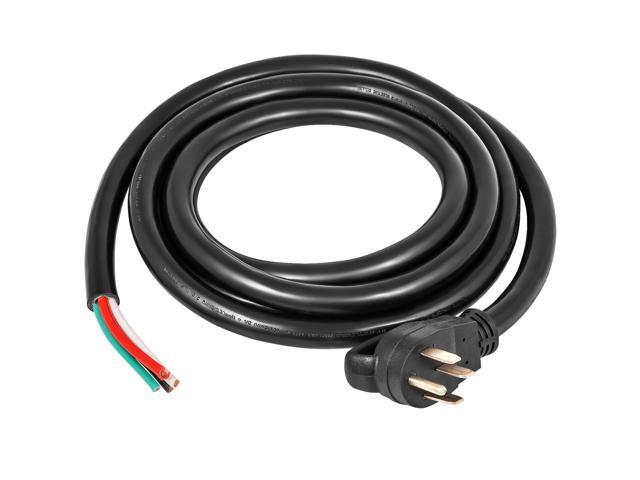 15Ft 50 Amp Generator Extension Cord 4 Wire 6 Gauge STW 6/3+8/1 Generator Cord 125V 250V UL Listed Generator Power Cord N14-50P & SS2-50R Portable...