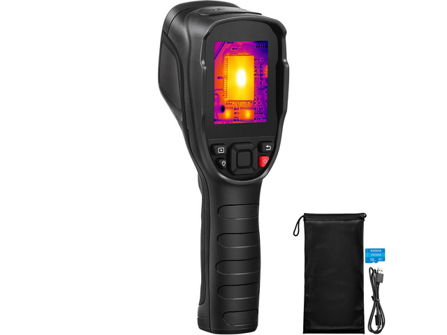 Thermal Imaging Camera, 320 x 240 Pixels Super Resolution, 25Hz Refresh Rate Infrared Camera with -4 to 752°F Temperature Range, 32G Built-in SD...