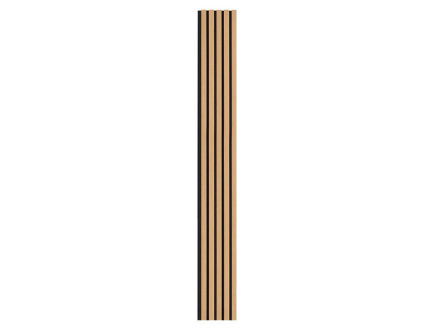Wood Slat Acoustic Panels, 7.9 x 94.5 inch, MDF Accent Wooden Wall Panels for Modern Interior Wall Decor, Faux Wood Wall Board Panels for Noise...