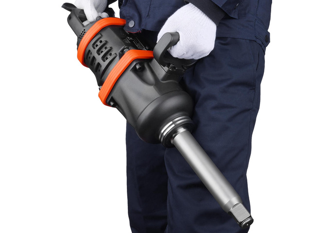 1 Inch Air Impact Wrench, Up to 5175 ft-lbs Beast Reverse Torque Output Pneumatic Impact Gun w/ 8 Inch Extended Anvil for Repairs and Maintenance...