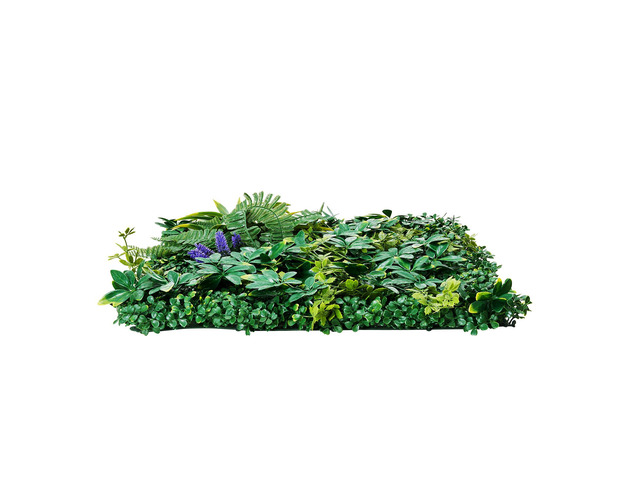Artificial Grass Wall Panels, 12 PCS 20 x 20 inch, 3D Combination Greenery Boxwood Panel for Indoor Outdoor Green Decor & Ivy Fence Covering,...