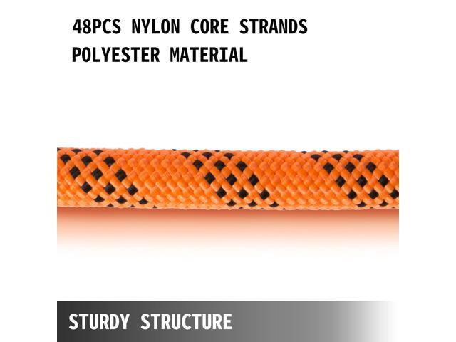 Polyester Rope 7/16' x 200', Load and Pulling Rope, 8400lbs Breaking Strength (Not suitable for rocking climbing, mountain climbing, hanging...