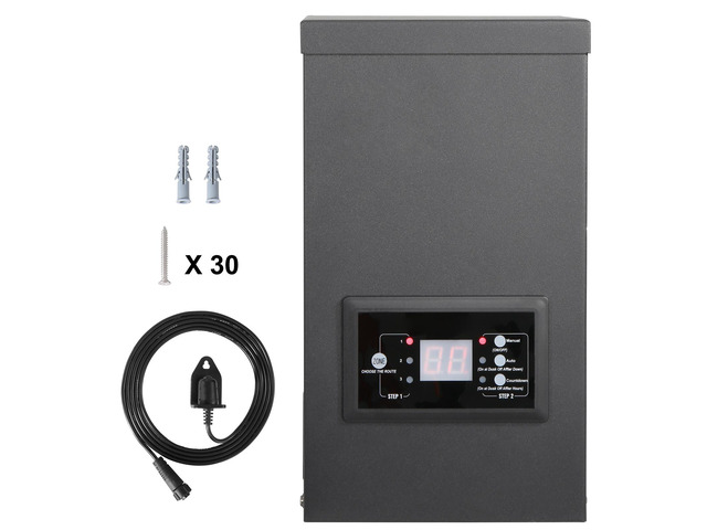 300W Low Voltage Landscape Transformer with Timer and Photocell Sensor, Waterproof Landscape Lighting Transformer, 120V AC to 12V/14V AC for...