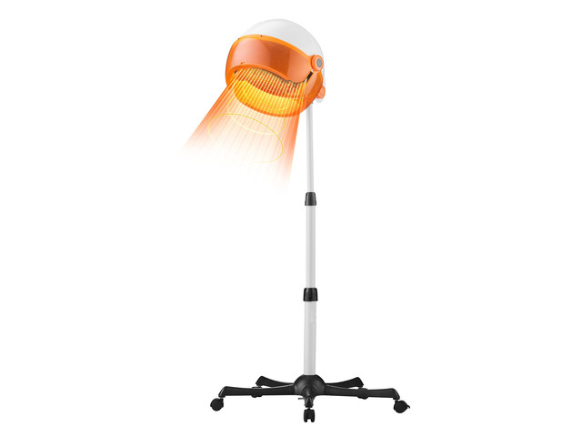VEVOR Professional Hooded Dryer, 1875W High-Power Bonnet Hair Dryer, Sit Under Hair Dryer with Timer, 3 Temp Settings & Wind Speed, Floor Standing...