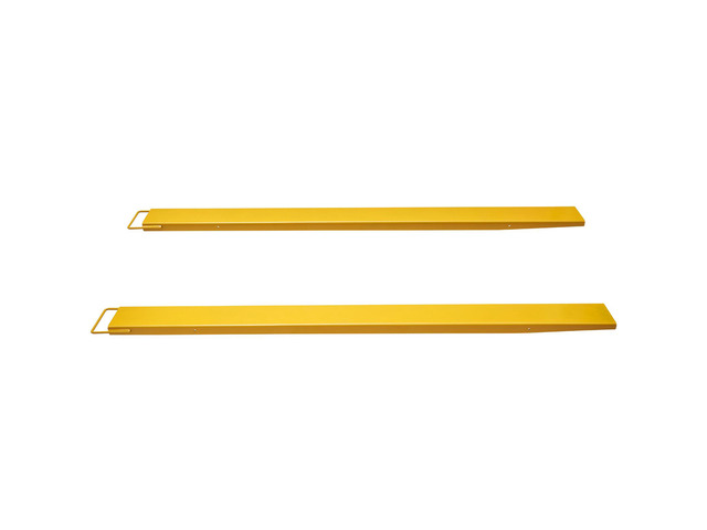 Pallet Fork Extensions, 96' Length 4.5' Width, Heavy Duty Carbon Steel Fork Extensions for Forklifts, 1 Pair Forklift Extensions, Industrial...