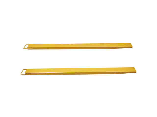 Pallet Fork Extensions, 84' Length 5.5' Width, Heavy Duty Carbon Steel Fork Extensions for Forklifts, 1 Pair Forklift Extensions, Industrial...