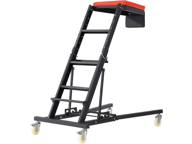 Automotive Top Creeper, Engine Creeper 42.5'-64.8', 400 LBS Capacity High Top Creeper, 4 Swivel Caster Wheels, Padded Deck, Creeper for Home...