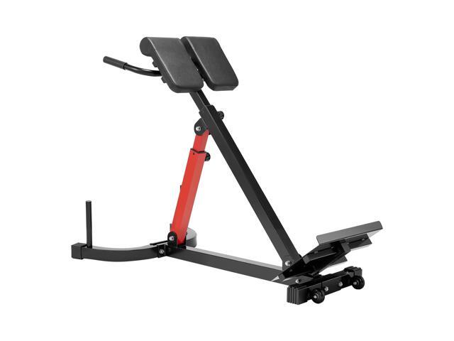 Roman Chair Hyperextension Bench, 350 lbs Adjustable Extension Machine, Multi-Function Exercise Equipment for Glute, Hamstring, Lower Back, and Ab...
