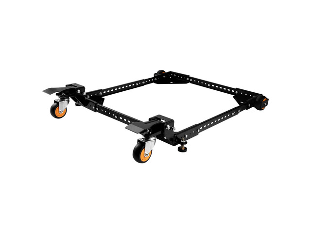 Mobile Base, 650 lbs Weight Capacity, Adjustable from 12' x 12' to 36' x 36', Heavy Duty Universal Mobile Base Stand with Swivel Wheels, for...