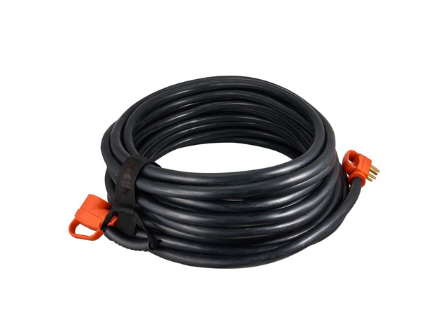 75 FT RV Extension Cord, 50 Amp, 125V/250V 7500W Heavy Duty STW 6/3 + 8/1 Gauge Wire, NEMA 14-50P Male NEMA 14-50R Female Plug, with LED Indicator,...