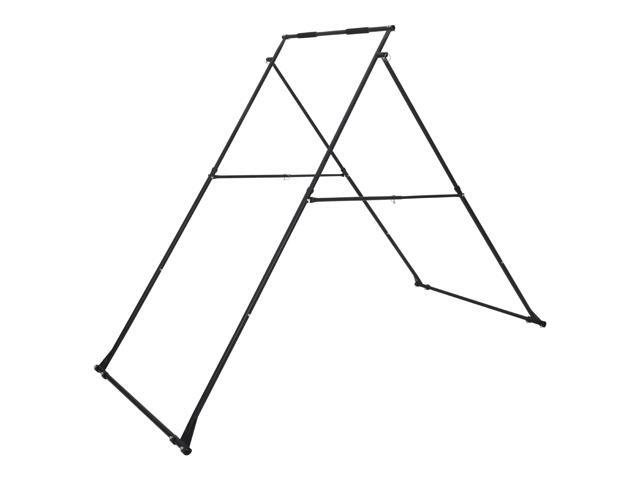 Yoga Stand Frame, Max 440.9 lbs Load Swing Stand, Triangular Structure Yoga Aerial Rig, Aerial Silk Stands with EVA Foam, 4-Level Horizontal &...