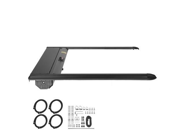 Retractable Tonneau Cover, 5.7 ft Hard Retractable Tonneau Cover with Built-in Drainage Pipe for 2021-2024 Dodge Ram 1500 Crew Cab, Customized...