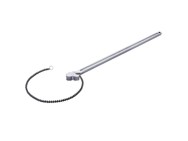 Chain Wrench, 48 inch Chain Pipe Wrench, 13.4 inch Diameter Capacity, CRV Reversible Pipe Fitting Tool Wrench with High Strength Jaw and Ergonomic...