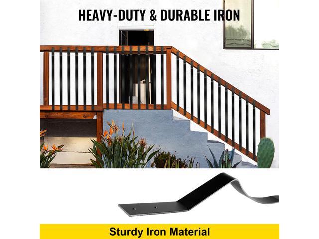 Deck Balusters, 26 Pack Metal Deck Spindles, 32.25/'x1/' Staircase Baluster with Screws, Iron Deck Railing for Wood and Composite Deck, Stylish...