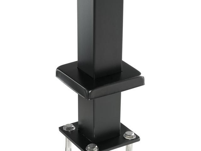 Cable Railing Post, 42' x 2' x 2' Steel Level Deck Railing Post Without Holes, SUS304 Stainless Steel Cable Rail Post, Stair Handrail Post with...