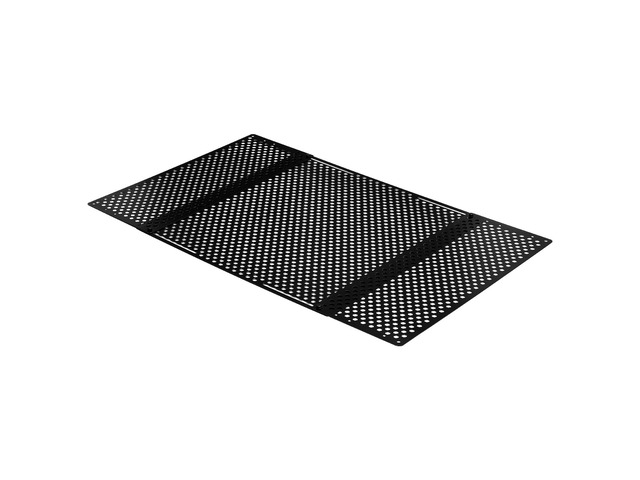 RV Screen Door Protector, Adjusts from 22 to 31.5 inch, Adjustable Door Grille, Easy to Install, Reinforced Breathable Honeycomb Holes, Iron Camper...